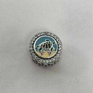 Pandora Aruba Sea turtle Beach Charm For Bracelet, S925 Silver Jewelry